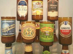 Scented Beer Bottle Candles 1