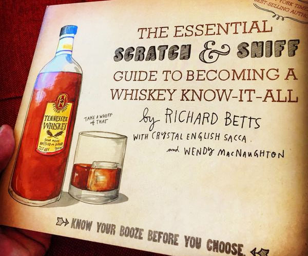 Scratch And Sniff Whiskey Book
