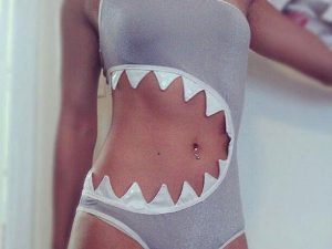 Shark Bite Bathing Suit | Million Dollar Gift Ideas