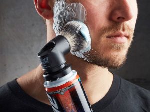 Shaving Cream Can Brush Adapter | Million Dollar Gift Ideas