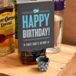 Shot Glass Birthday Card 1