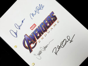 Signed Avengers Endgame Script | Million Dollar Gift Ideas