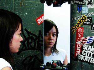 Skateboard Mirror 1