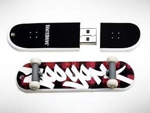 Skateboard USB Drive | Million Dollar Gift Ideas