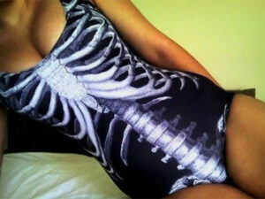 Skeleton Swim Suit 1