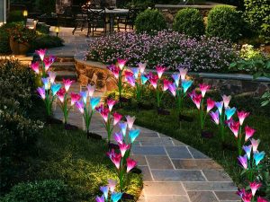 Solar Powered Lilies 1