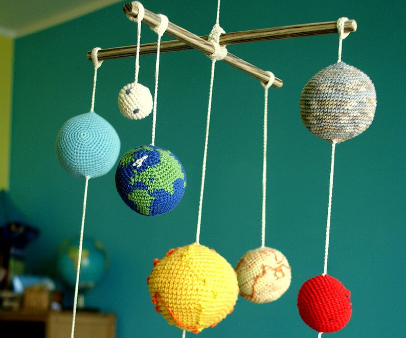 Solar System Planets Baby Mobile