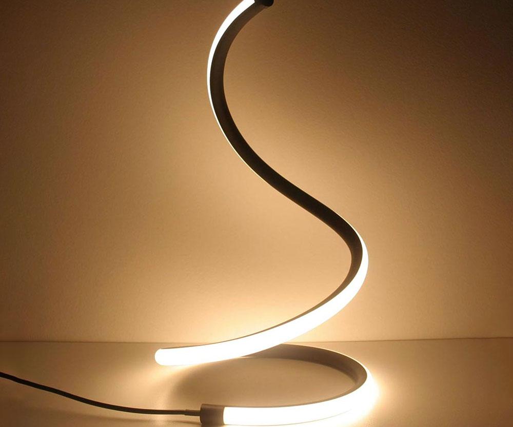 Spiral Led Table Lamp 1