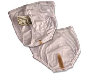Stained Underwear Wallet