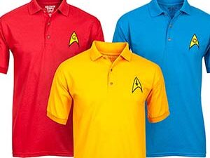 Star Trek Polo Shirts | Million Dollar Gift Ideas