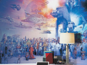 Star Wars Cast Wallpaper Mural | Million Dollar Gift Ideas