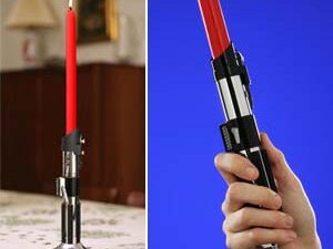 Star Wars Lightsaber Candles | Million Dollar Gift Ideas