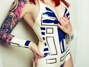 Star Wars R2-D2 Latex Bodysuit | Million Dollar Gift Ideas