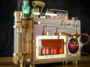 Steampunk Nixie Clock | Million Dollar Gift Ideas