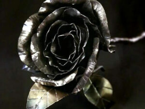 Steel Metal Rose Flower | Million Dollar Gift Ideas