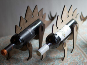 Stegosaurus Wine Rack 1
