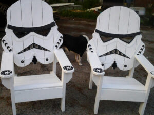 Stormtrooper Wooden Lawn Chair 1