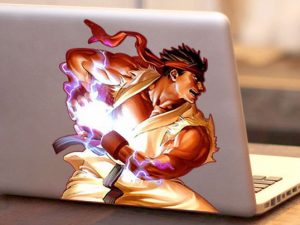 Street Fighter MacBook Sticker | Million Dollar Gift Ideas