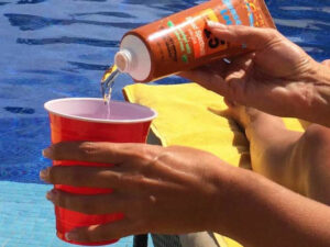 Sunscreen Bottle Drinking Flask | Million Dollar Gift Ideas