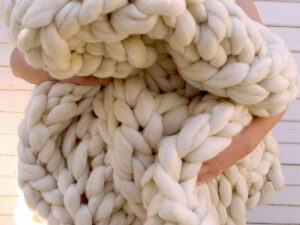 Super Chunky Knit Blanket | Million Dollar Gift Ideas