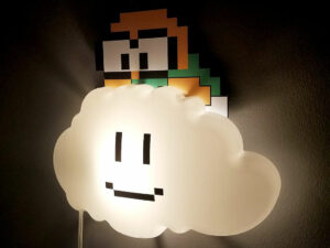 Super Mario Bros. Lakitu Cloud Lamp | Million Dollar Gift Ideas