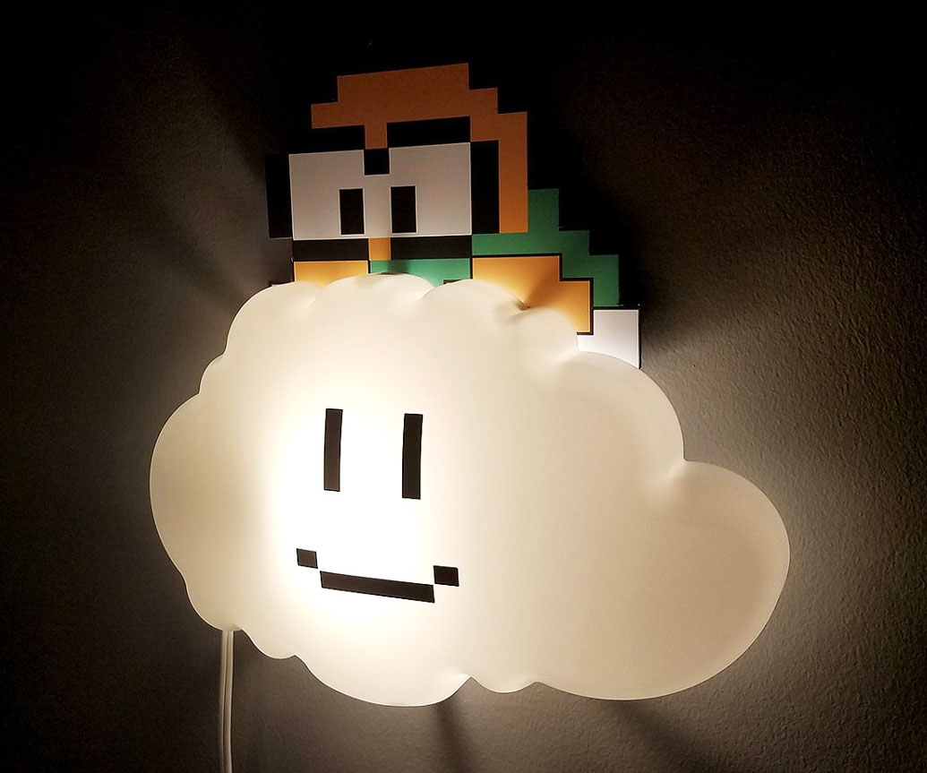 Super Mario Bros. Lakitu Cloud Lamp