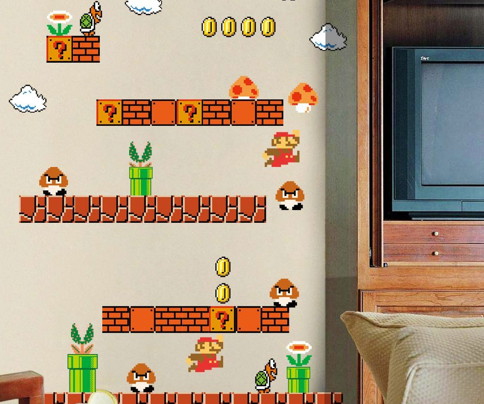 Super Mario Bros. Wall Decals 1