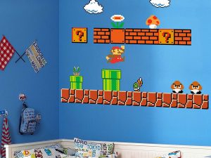 Super Mario Bros. Wall Decals | Million Dollar Gift Ideas