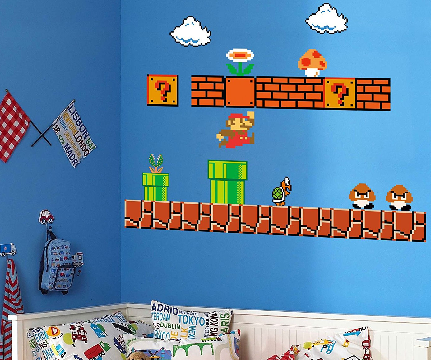 Super Mario Bros. Wall Decals