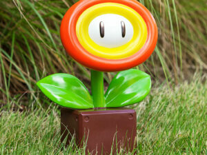 Super Mario Fire Flower Garden Statue | Million Dollar Gift Ideas
