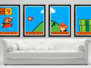 Super Mario Prints | Million Dollar Gift Ideas