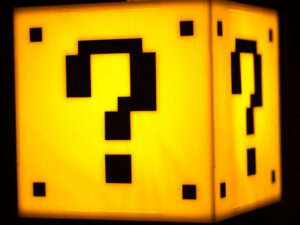 Super Mario Question Mark Block Lamp | Million Dollar Gift Ideas