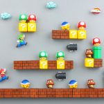 Super Mario Refrigerator Magnets 1