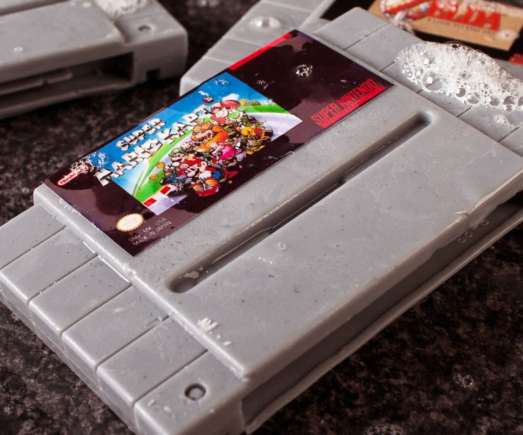 Super Nintendo Cartridge Soap