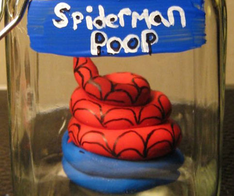 Superhero Poop