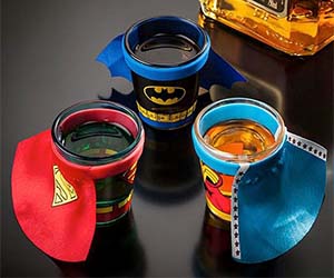 Superhero Shot Glasses