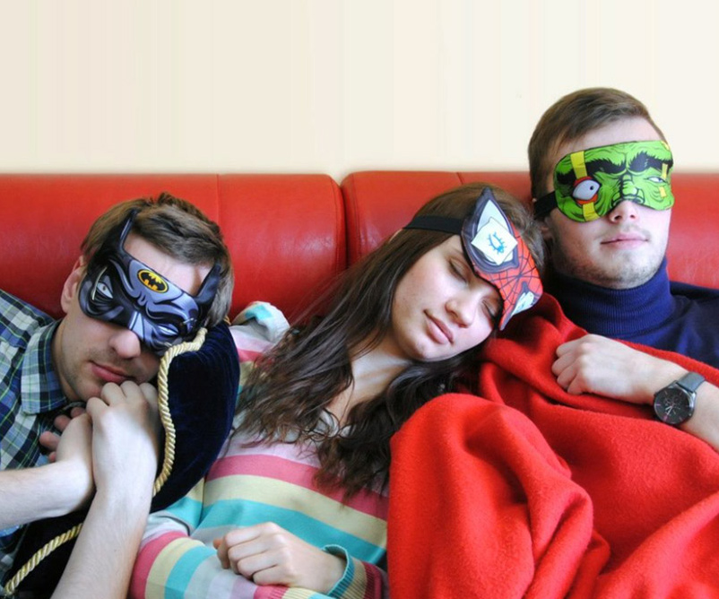 Superhero Sleeping Masks 1
