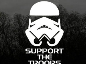 Support The Storm Troops Decal | Million Dollar Gift Ideas