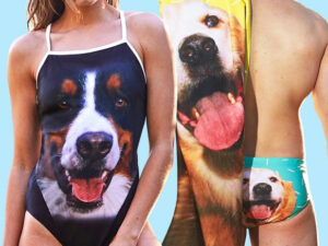 Swimwear Customized With Your Pet | Million Dollar Gift Ideas