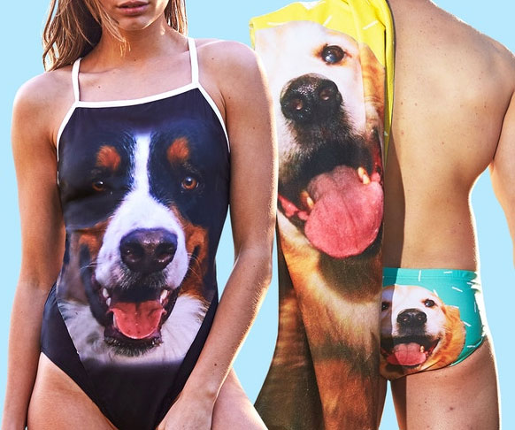 Swimwear Customized With Your Pet