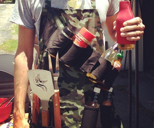 Tactical Camouflage BBQ Apron