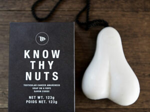 Testicles Shaped Soap On A Rope | Million Dollar Gift Ideas