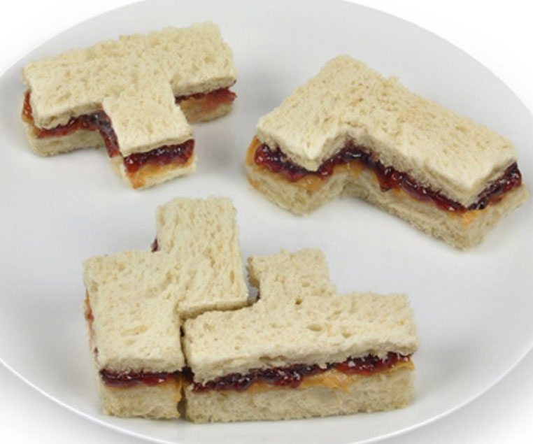 Tetris Sandwich Mold