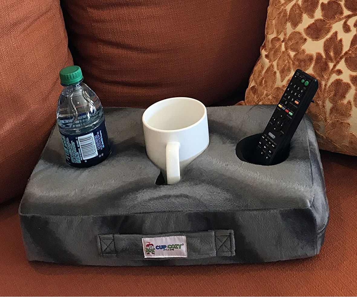The Cup Holder Couch Pillow 1