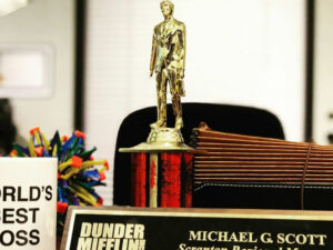 The Dundies Trophy | Million Dollar Gift Ideas