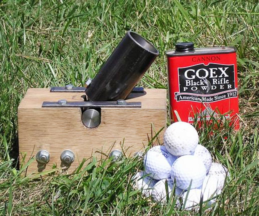 The Golf Ball Cannon