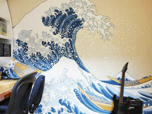 The Great Wave Off Kanagawa Mural | Million Dollar Gift Ideas