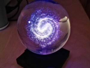 The Illuminated Milky Way Orb | Million Dollar Gift Ideas