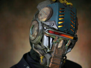 The Interrogator Cyberpunk Helmet 1