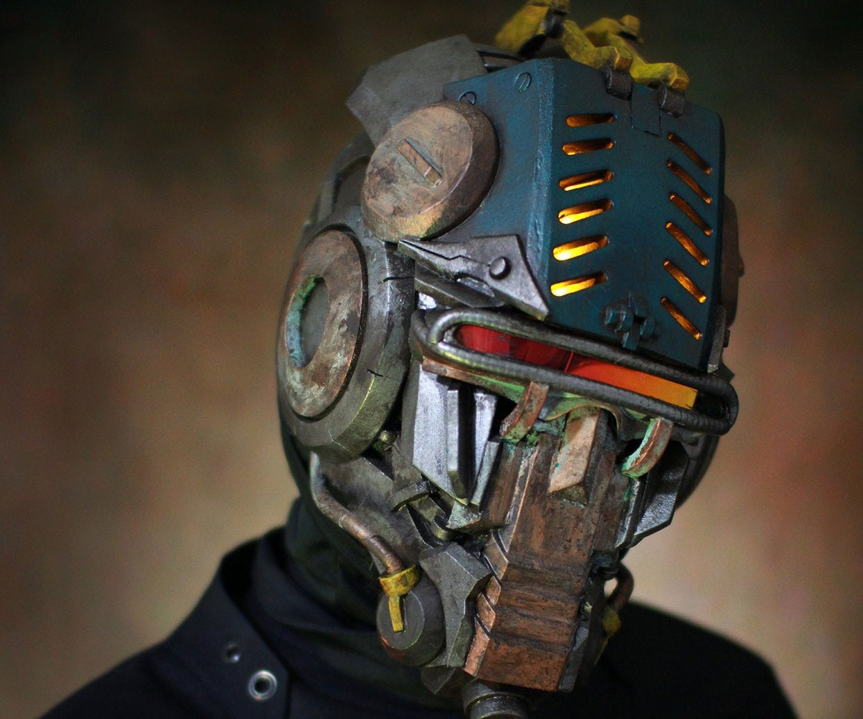 The Interrogator Cyberpunk Helmet 1